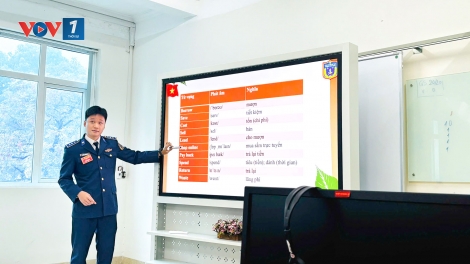 Cảnh sát biển Việt Nam nâng tầm phong trào học ngoại ngữ, tự tin hội nhập