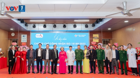 Khoa Xét nghiệm Bệnh viện Đa khoa Hùng Vương vinh dự đón nhận Chứng chỉ công nhận ISO 15189:2022