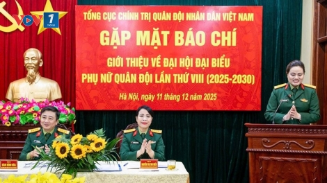 Đại hội đại biểu Phụ nữ Quân đội lần thứ VIII diễn ra từ ngày 19-20/12