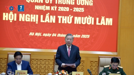 Tổng Bí thư Tô Lâm: Toàn quân phải luôn kiên định đường lối quân sự, quốc phòng của Đảng