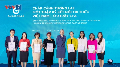 Aus4Skills: Một thập kỷ kết nối tri thức Việt Nam-Australia