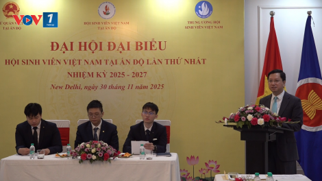 Hội Sinh viên Việt Nam tại Ấn Độ chính thức được thành lập
