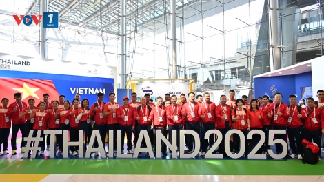 Đoàn Thể thao Việt Nam chính thức bắt đầu hành trình SEA Games 33