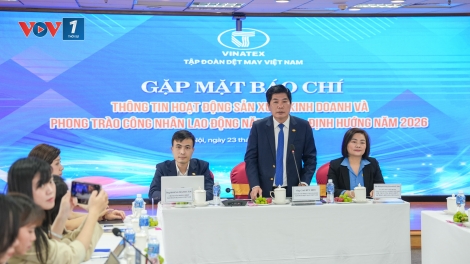 Năm 2025 Vinatex lãi 1.355 tỷ đồng, cao thứ hai trong lịch sử 30 năm phát triển