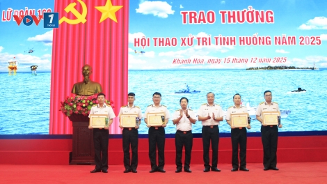 Lữ đoàn 162 nâng cao chất lượng toàn diện đội ngũ cán bộ tàu đáp ứng tốt yêu cầu nhiệm vụ