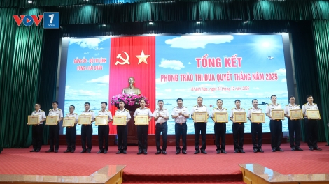 Vùng 4 Hải quân nâng cao sức mạnh sẵn sàng chiến đấu, bảo vệ vững chắc chủ quyền biển, đảo