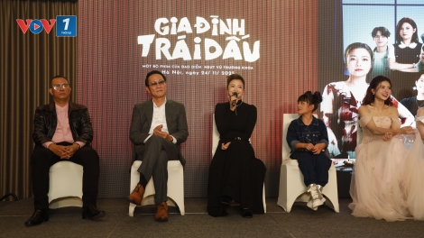 "Gia đình trái dấu" lôi cuốn khán giả với đề tài gia đình thời "tinh gọn"