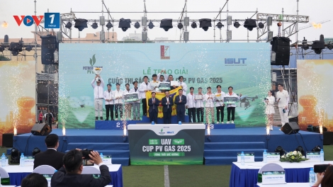 Trao giải cuộc thi Sáng tạo UAV Cup PV GAS 2025 - Vùng trời quê hương