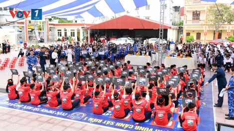 Sôi nổi cuộc thi "Em yêu biển, đảo quê hương" tại Hải Phòng