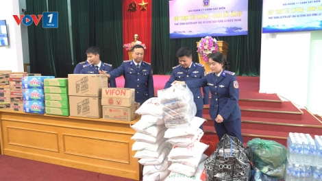 Hải đoàn 11 Cảnh sát biển: Góp trọn yêu thương gửi về bà con vùng lũ