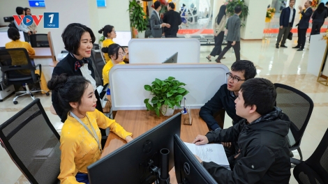 Khai trương bộ phận một cửa Bộ Khoa học và công nghệ - chào mừng Đại hội lần thứ XIV của Đảng