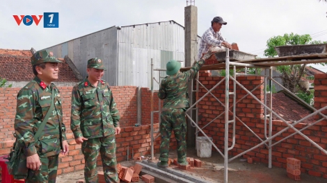 Chiến dịch Quang Trung dựng lại nhà sau lũ tại Khánh Hòa