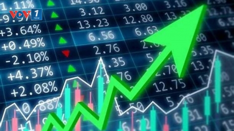 Sắc xanh lan tỏa, VN-Index tăng hơn 46 điểm