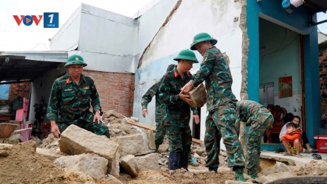 Những căn nhà “thần tốc”, đậm nghĩa tình quân – dân