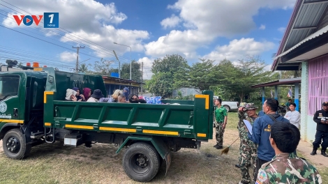 Biên giới Thái Lan – Campuchia: Người dân bắt đầu trở về nhà sau lệnh ngừng bắn tạm thời