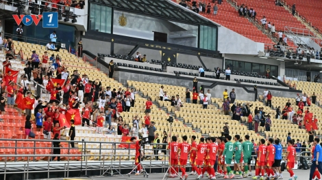 Thắng thuyết phục, U22 thẳng tiến vào bán kết SEA Games 33