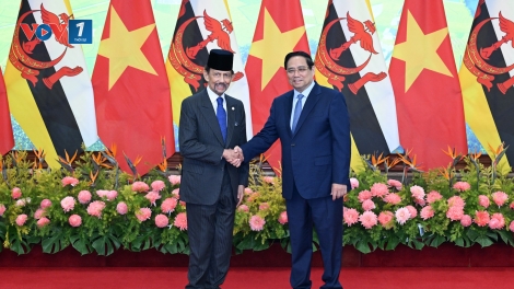 Thủ tướng Phạm Minh Chính hội kiến Quốc vương Brunei