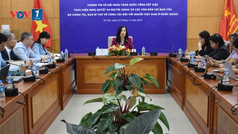Hội nghị về Nghị quyết 36-NQ/TW: Sẽ đánh giá toàn diện 20 năm công tác người Việt Nam ở nước ngoài