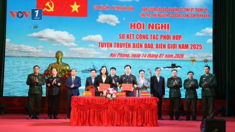 Cục Hậu cần – Kỹ thuật Hải quân nâng cao chất lượng phối hợp tuyên truyền biển, đảo, biên giới với các địa phương