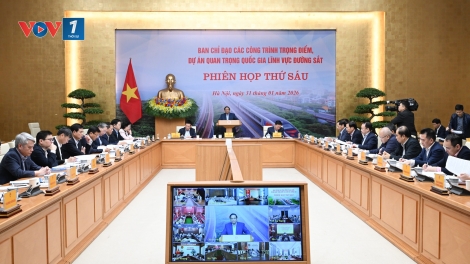 Thời sự 21h30 31/1/2026: Thủ tướng chủ trì phiên họp về công trình, dự án đường sắt trọng điểm