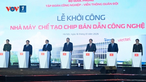 Thời sự 12h 16/1/2026: Tổng Bí thư Tô Lâm dự lễ khởi công Nhà máy Chế tạo chip bán dẫn công nghệ cao