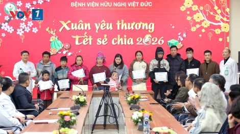 "Xuân yêu thương- Tết sẻ chia" dành cho bệnh nhân có hoàn cảnh khó khăn