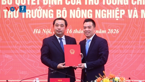 Ông Đặng Ngọc Điệp được bổ nhiệm làm Thứ trưởng Bộ Nông nghiệp và Môi trường