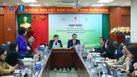 Trao giải thưởng trường học sinh thái ASEAN năm 2025 – trường học không rác thải nhựa