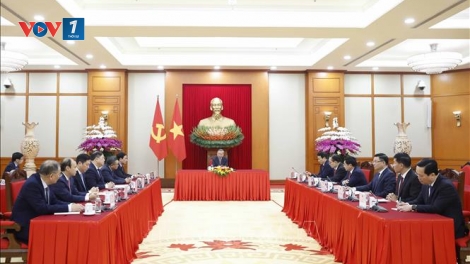 Tổng Bí thư Tô Lâm điện đàm với Tổng Thư ký Đảng Hành động Nhân dân (PAP), Thủ tướng Singapore
