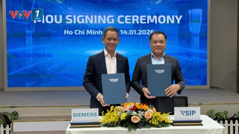 Siemens và VSIP hợp tác thúc đẩy phát triển hạ tầng trung tâm dữ liệu và chuyển đổi số tại Việt Nam