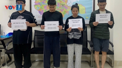 Hải Phòng: Triệt phá đường dây lừa đảo công nghệ cao qua dự án tiền ảo