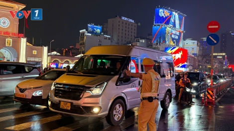 TP.HCM “mạnh tay” xử lý vi phạm, đảm bảo an toàn giao thông trước cao điểm Tết