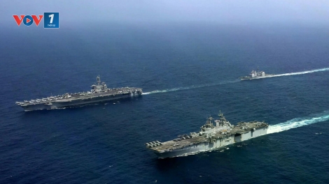 Tàu sân bay Mỹ tới Trung Đông, gia tăng sức ép quân sự với Iran