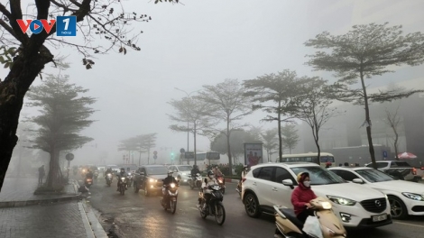 Thời tiết ngày 20/1: Miền Bắc mưa phùn, sương mù kéo dài, đêm và sáng sớm rét
