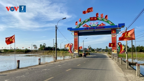 Vùng lũ Hoà Thịnh hồi sinh – niềm tin, niềm vui hướng về Đại hội XIV của Đảng