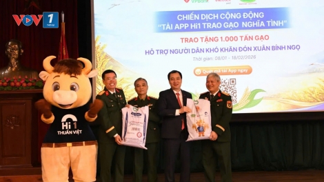 Phát động Chiến dịch cộng đồng “Tải ứng dụng Hi1- trao gạo nghĩa tình”