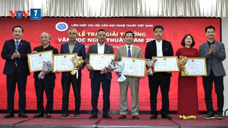 Giải thưởng văn học nghệ thuật năm 2025 vinh danh 85 tác phẩm xuất sắc