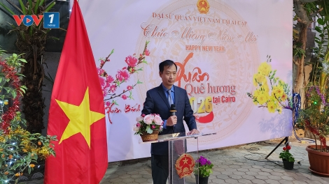 Ấm áp Tết Cộng đồng đón Xuân Bính Ngọ tại Ai Cập