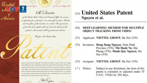 Viettel AI nhận bằng sáng chế từ Hoa Kỳ cho công nghệ theo vết đa đối tượng ứng dụng AI