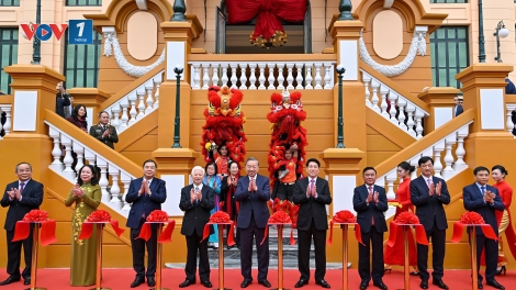 Khánh thành công trình Trụ sở làm việc Cơ quan Chủ tịch nước