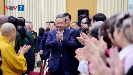 Tổng Bí thư Tô Lâm dự hội nghị tiếp xúc cử tri với người ứng cử ĐBQH khoá 16