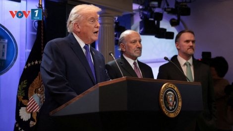 Tổng thống Trump nâng thuế nhập khẩu toàn cầu lên 15%