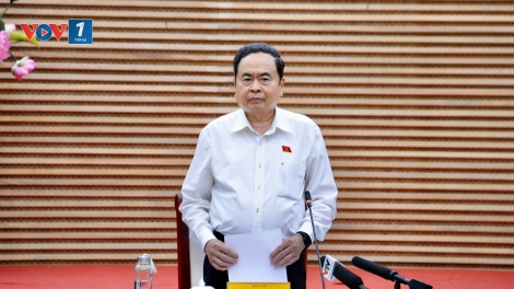 Chủ tịch Quốc hội Trần Thanh Mẫn kiểm tra công tác chuẩn bị bầu cử tại Nghệ An