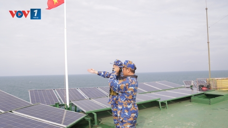 Tết của những người lính nhà giàn DK1 trên những “pháo đài thép”
