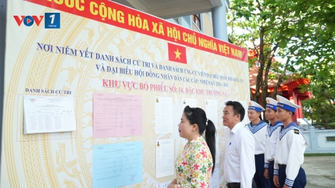 Mỗi lá phiếu ở Trường Sa là một lời khẳng định chủ quyền Tổ quốc