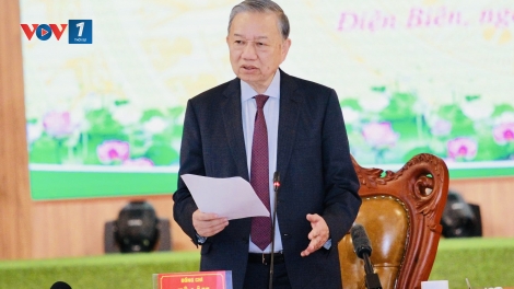 Tổng Bí thư Tô Lâm chủ trì buổi làm việc với lãnh đạo tỉnh Điện Biên