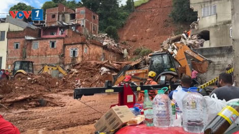 Mưa lớn ở đông nam Brazil khiến ít nhất 22 người thiệt mạng