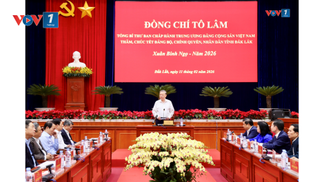 Thời sự 18h 11/2/2026: Tổng Bí thư Tô Lâm làm việc và chúc Tết Đảng bộ, chính quyền tỉnh Đắk Lắk
