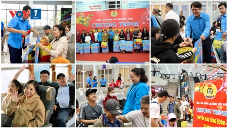 Để mọi công nhân vui đón Tết sum vầy bên gia đình