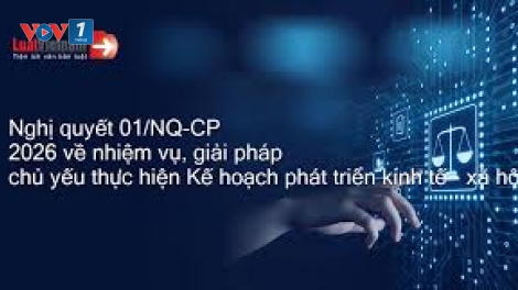 Nghị quyết 01 năm 2026 - Tăng tốc, đột phá vì mục tiêu tăng trưởng 2 con số (03/02/2026)